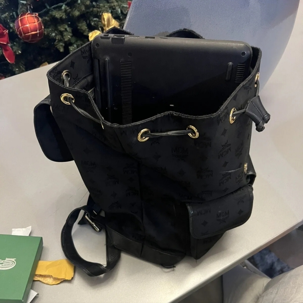 Authentic Mcm Medium Backpack - image 5